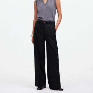 Madewell - Harlow Wide-Leg Pant in Drapey Twill (NWT)